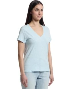 Lilla P Short Sleeve Back Seam V-neck | Shirts & Tops -Daily Wear Shop 713oclYJkPL. AC SR736920