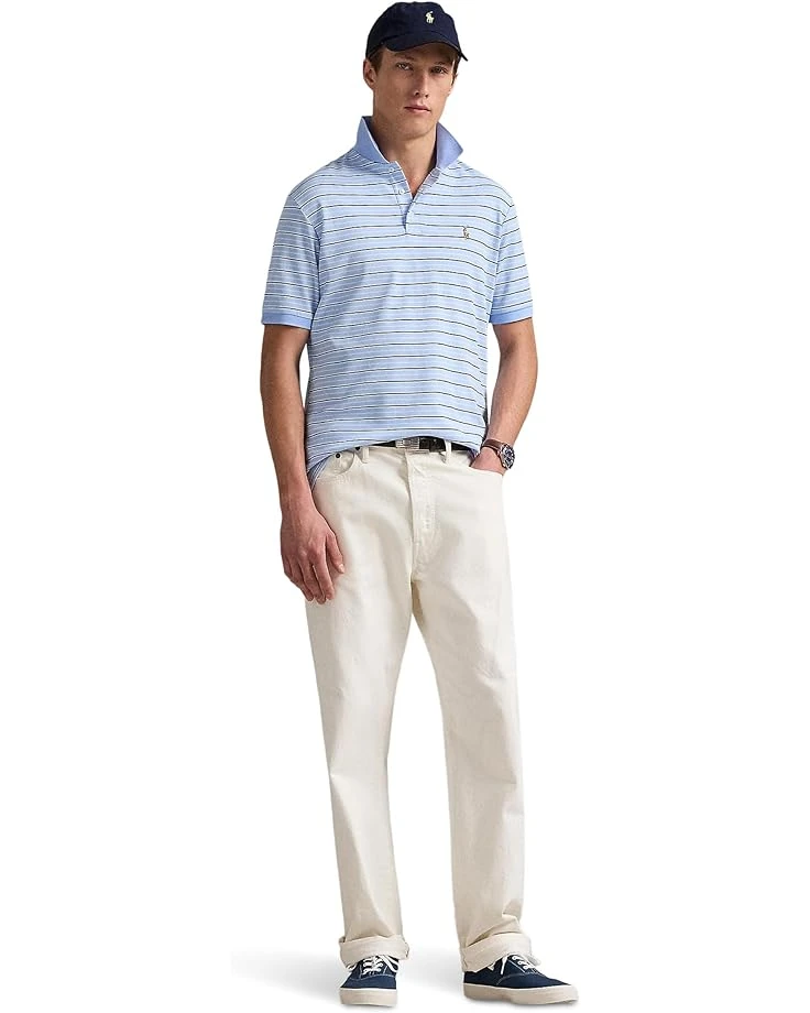Polo Ralph Lauren Classic Fit Striped Soft Cotton Polo | Shirts & Tops 6 Polo Ralph Lauren Classic Fit Striped Soft Cotton Polo | Shirts & Tops - Image 4