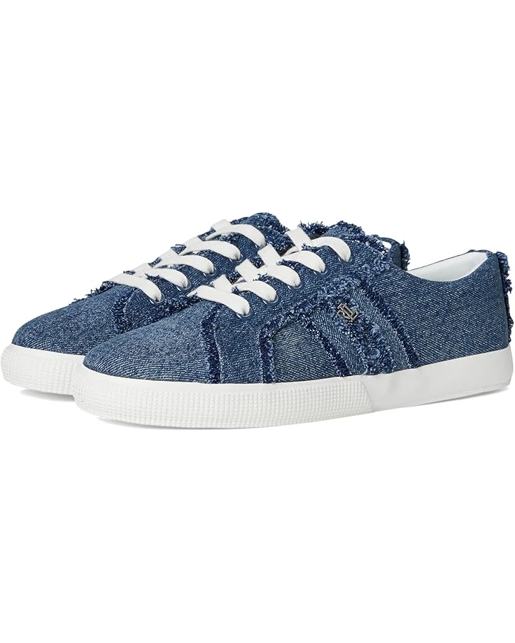 Lauren Ralph Lauren Janson Frayed Denim Sneakers | Sneakers & Athletic Shoes 3 Lauren Ralph Lauren Janson Frayed Denim Sneakers | Sneakers & Athletic Shoes