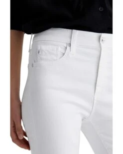 AG Jeans Farrah Mid-Rise Crop Boot Jeans in Gallery White -Daily Wear Shop 714GYjLPFmL. AC SR736920