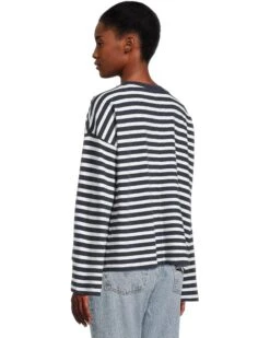 Madewell Long Sleeve Easy Tee (texture) | Shirts & Tops -Daily Wear Shop 714e7ah6ayL. AC SR736920