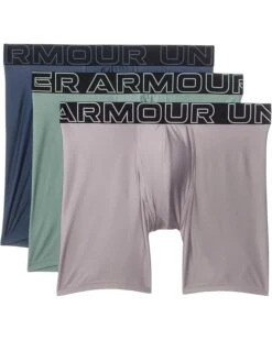Under Armour 3-Pack Performance Tech Solid 6" Boxer Briefs | Underwear -Daily Wear Shop 714p6Y6D46L. AC SR736920