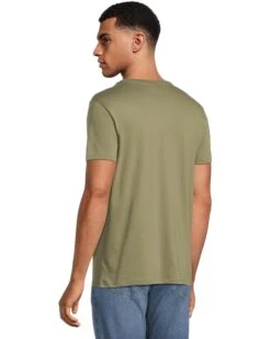 Lacoste Monochrome Cotton Pima Jersey Crew Neck T-shirt | Shirts & Tops -Daily Wear Shop 7152gEbaLYL. AC SR736920