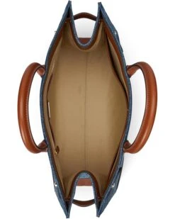 Lauren Ralph Lauren Leather-trim Denim Large Devyn Tote Bag | Handbags 8 Lauren Ralph Lauren Leather-trim Denim Large Devyn Tote Bag | Handbags -Daily Wear Shop 715KewSIXkL. AC SR736920