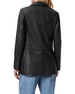 AllSaints Deri Leather Blazer | Coats & Outerwear -Daily Wear Shop 715KwRlGn4L. AC SR736920