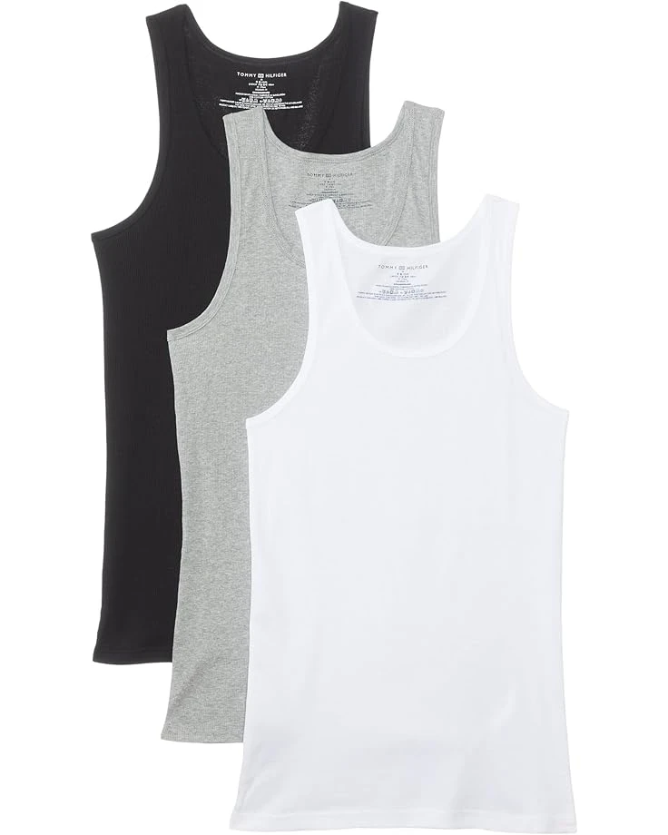 Tommy Hilfiger Cotton Classic 3-pack A-shirt | Shirts & Tops 5 Tommy Hilfiger Cotton Classic 3-pack A-shirt | Shirts & Tops - Image 3