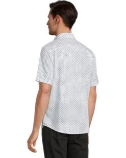 Johnston & Murphy Short Sleeve Ditsy Floral Print Shirt | Shirts & Tops -Daily Wear Shop 715pckCZk6L. AC SR736920