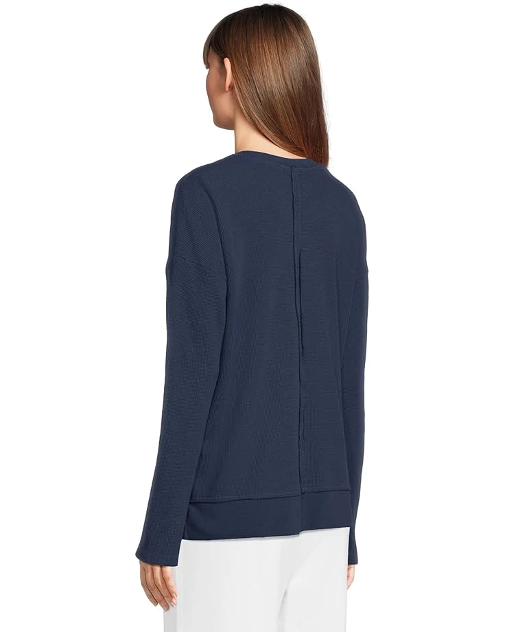 Mod-o-doc Thermal Long Sleeve Crew Neck Boxy Top | Hoodies & Sweatshirts 5 Mod-o-doc Thermal Long Sleeve Crew Neck Boxy Top | Hoodies & Sweatshirts - Image 3