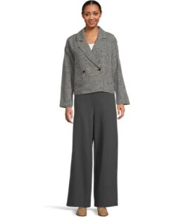 Eileen Fisher Short Blazer | Coats & Outerwear -Daily Wear Shop 717aOXSstL. AC SR736920