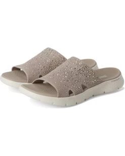 SKECHERS Performance Arch Fit Knit Slide w/ Gradient Rhinestnes | Sandals -Daily Wear Shop 718m5VvbNuL. AC SR736920