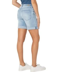 Liverpool Los Angeles Marley Girlfriend Shorts With Rolled Cuff -Daily Wear Shop 71AFvtT4SFL. AC SR736920