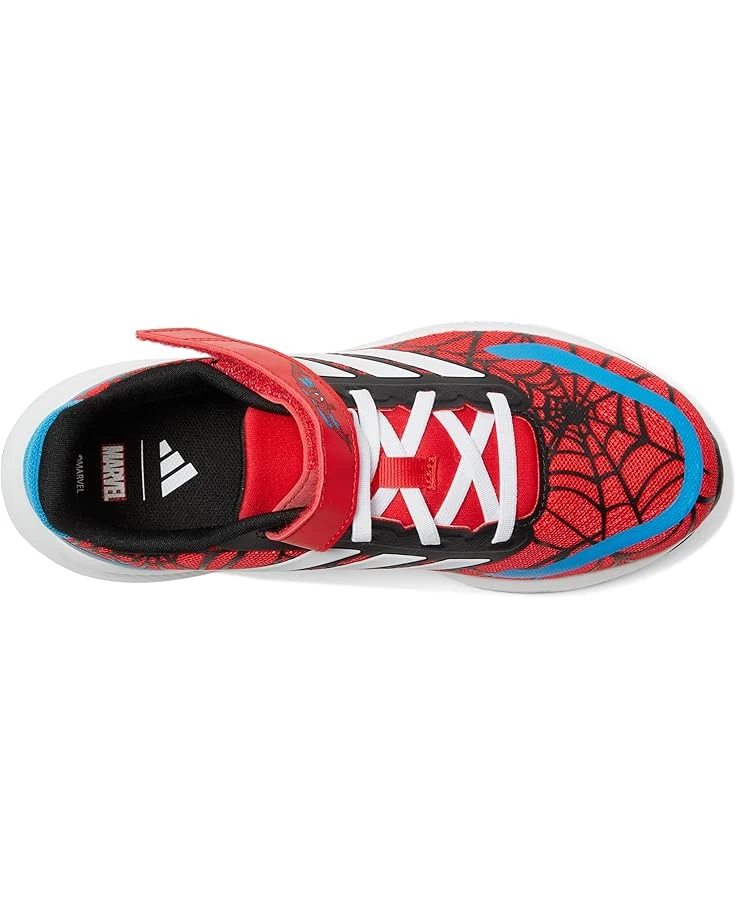 adidas Kids Marvel Spider-Man Run Falcon Elastic Lace Sportswear Shoes (Little Kid) | Sneakers & Athletic Shoes 4 adidas Kids Marvel Spider-Man Run Falcon Elastic Lace Sportswear Shoes (Little Kid) | Sneakers & Athletic Shoes - Image 2