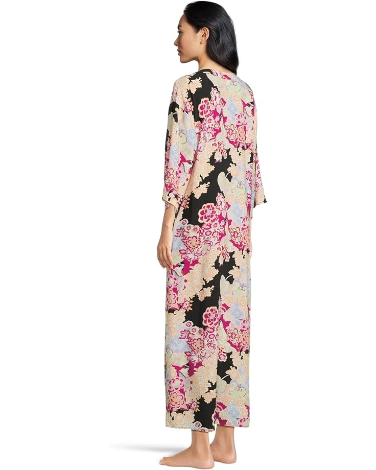 N by Natori Geisha Garden Caftan Length 52" | Sleepwear 5 N by Natori Geisha Garden Caftan Length 52" | Sleepwear - Image 3