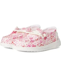Hey Dude Kids Wendy Watercolor Hearts (Toddler) | Sneakers & Athletic Shoes