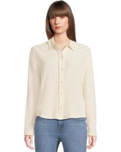 Lilla P Collared Button Down | Shirts & Tops