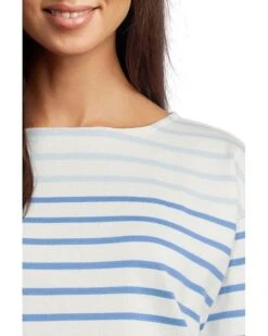 L.L.Bean Heritage Mariner Boatneck 3/4 Sleeve Stripe | Shirts & Tops -Daily Wear Shop 71CIewQ2KnL. AC SR736920