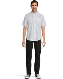 Johnston & Murphy Short Sleeve Ditsy Floral Print Shirt | Shirts & Tops -Daily Wear Shop 71CZCisgBVL. AC SR736920