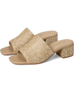 Seychelles Pepper Raffia Sandal Slide | Heels