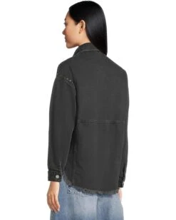 AllSaints Hettie Stud Shacket | Coats & Outerwear -Daily Wear Shop 71D1ycKnWNL. AC SR736920