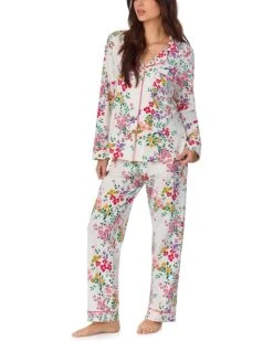Bedhead PJs Long Sleeve Cotton Knit Classic Pajama Set | Sleepwear -Daily Wear Shop 71D2506bznL. AC SR736920
