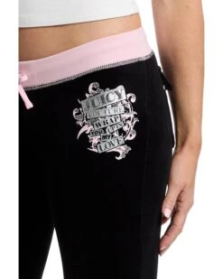 Juicy Couture Vday Heritage Low Rise Track Pants With Contrast Ri -Daily Wear Shop 71D3oWZi9TL. AC SR736920