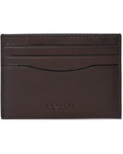 COACH Flat Card Case in Sport Calf | Wallets