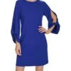 Calvin Klein Scuba Crepe Keyhole Sleeve | Dresses -Daily Wear Shop 71Ds0TJL5ZL. AC SR736920
