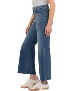 KUT from the Kloth MEG HIGH RISE WIDE LEG PATCH PKTS W/BRAID ON TOP | Jeans 7 KUT from the Kloth MEG HIGH RISE WIDE LEG PATCH PKTS W/BRAID ON TOP | Jeans -Daily Wear Shop 71DuIkatXnL. AC SR736920