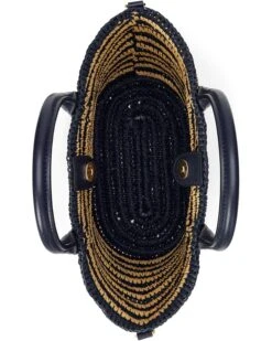 Lauren Ralph Lauren Striped Straw Medium Brie Tote Bag | Handbags -Daily Wear Shop 71EjJHRyS7L. AC SR736920