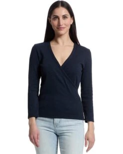 Lilla P 3/4 Sleeve Surplice | Shirts & Tops 14 Lilla P 3/4 Sleeve Surplice | Shirts & Tops -Daily Wear Shop 71Ez8Bh79kL. AC SR736920