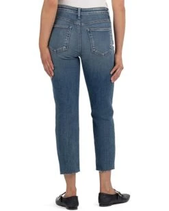 KUT from the Kloth Rachael High Rise Fab Ab Mom Raw Hem | Jeans -Daily Wear Shop 71FM4yRaBaL. AC SR736920