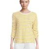 Elliott Lauren Stripe Ruched Tee | Shirts & Tops -Daily Wear Shop 71FNxbhbC4L. AC SR736920