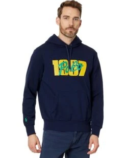Polo Ralph Lauren Logo Double-Knit Hoodie | Hoodies & Sweatshirts -Daily Wear Shop 71H6anbimrL. AC SR736920