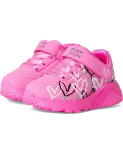 SKECHERS KIDS Uno Lite - Love Levitate 314078N (Toddler) | Sneakers & Athletic Shoes
