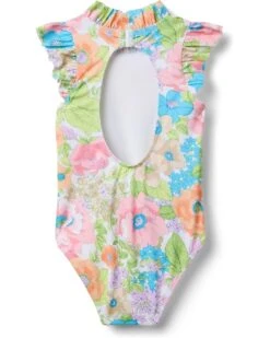 Janie and Jack Ruffle Neck One-Piece Swim (toddler/Little Kid/Big Kid) | Swimwear -Daily Wear Shop 71IhIU2frIL. AC SR736920