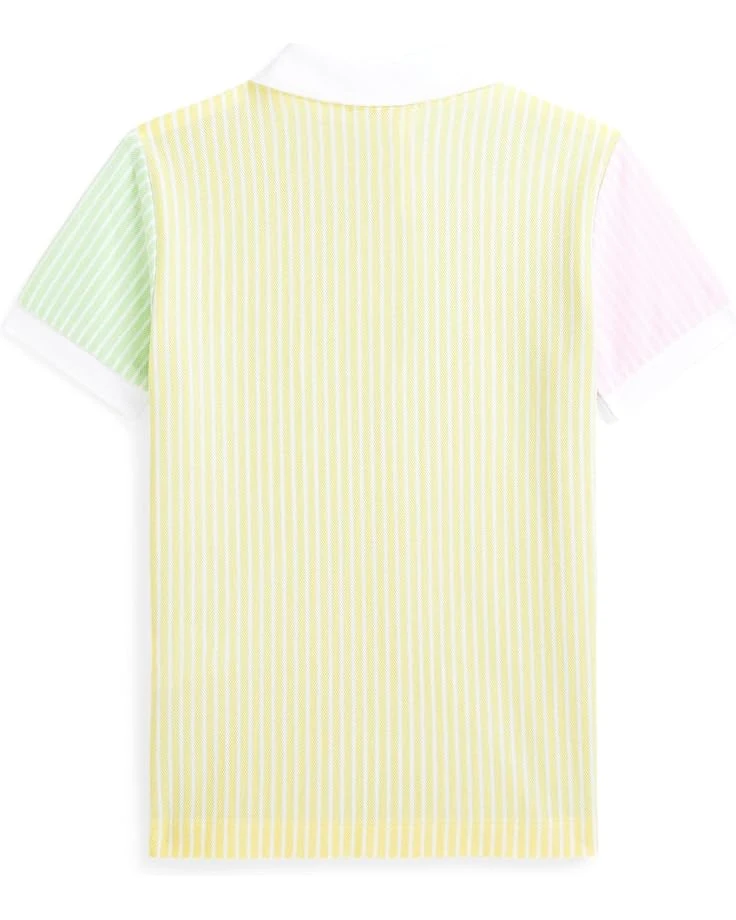 Polo Ralph Lauren Kids Striped Oxford Mesh Polo Shirt (Toddler/Little Kid) | Shirts & Tops 4 Polo Ralph Lauren Kids Striped Oxford Mesh Polo Shirt (Toddler/Little Kid) | Shirts & Tops - Image 2