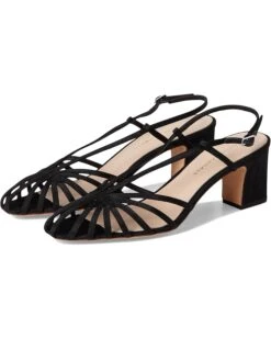Loeffler Randall Priscilla Lattice Slingback Mid Heel Sandals | Heels