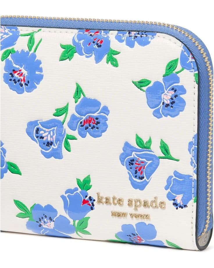 Kate Spade New York Devin Springtime Blooms Zip Around Continental Wallet | Wallets 6 Kate Spade New York Devin Springtime Blooms Zip Around Continental Wallet | Wallets - Image 4
