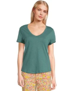 Toad&Co Marley Short Sleeve V Tee | Shirts & Tops -Daily Wear Shop 71JkSyiGNKL. AC SR736920