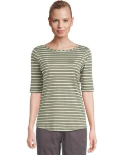 L.L.Bean Pima Cotton Tee Boatneck Elbow Sleeve Stripe | Shirts & Tops 17 L.L.Bean Pima Cotton Tee Boatneck Elbow Sleeve Stripe | Shirts & Tops -Daily Wear Shop 71K e8tPAL. AC SR736920