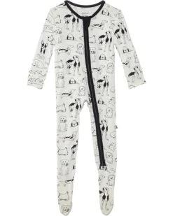 Kickee Pants Kids Print Footie with 2 Way Zipper (Infant) | Baby One Pieces -Daily Wear Shop 71K60QyixYL. AC SR736920