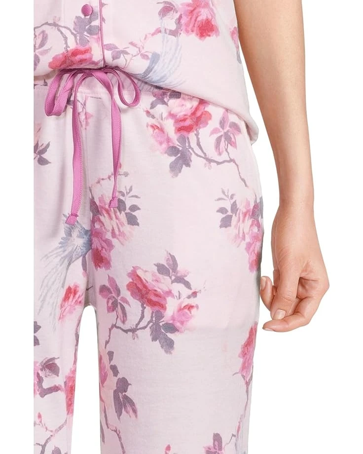 Karen Neuburger Elbow Sleeve Notch Collar Girlfriend PJ Set | Sleepwear 6 Karen Neuburger Elbow Sleeve Notch Collar Girlfriend PJ Set | Sleepwear - Image 4