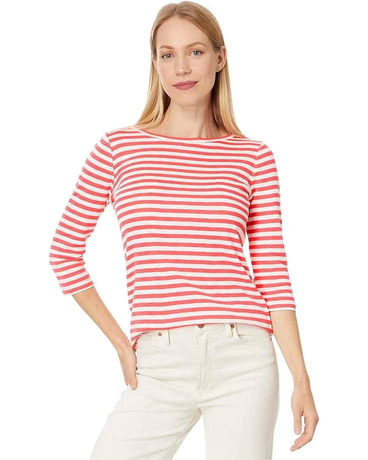 NIC+ZOE 3/4 Sleeve Stripe Boat Tee | Shirts & Tops 6 NIC+ZOE 3/4 Sleeve Stripe Boat Tee | Shirts & Tops - Image 4