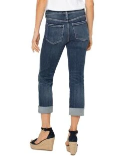 Liverpool Los Angeles Petite Charlie Crop Wide Rolled Cuff 22" Inseam | Jeans -Daily Wear Shop 71LKQ5YYYkL. AC SR736920