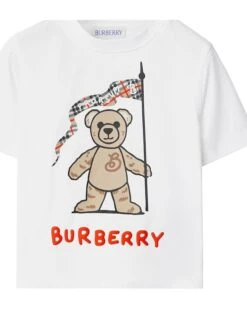 Burberry Kids Cedar Bear Flag T-Shirt (Toddler/Little Kid/Big Kid) | Shirts & Tops -Daily Wear Shop 71LTtQdkEtL. AC SR736920
