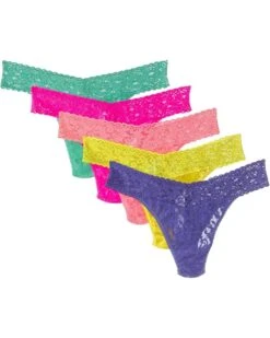Hanky Panky Signature Lace Original Rise Thong 5 Pack | Underwear & Intimates -Daily Wear Shop 71NC2vayAJL. AC SR736920