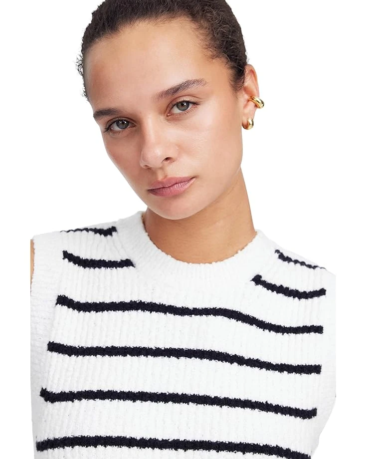 Madewell Stripe Seneca Cotton Boucle Tank | Sweaters 6 Madewell Stripe Seneca Cotton Boucle Tank | Sweaters - Image 4
