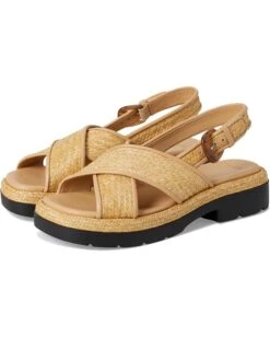 Vince Helena Raffia Slingback Sandals | Heels