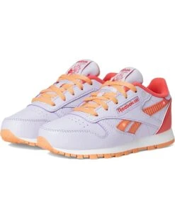 Reebok Kids Classic Leather Step N' Flash 2.0 (Little Kid) | Sneakers & Athletic Shoes