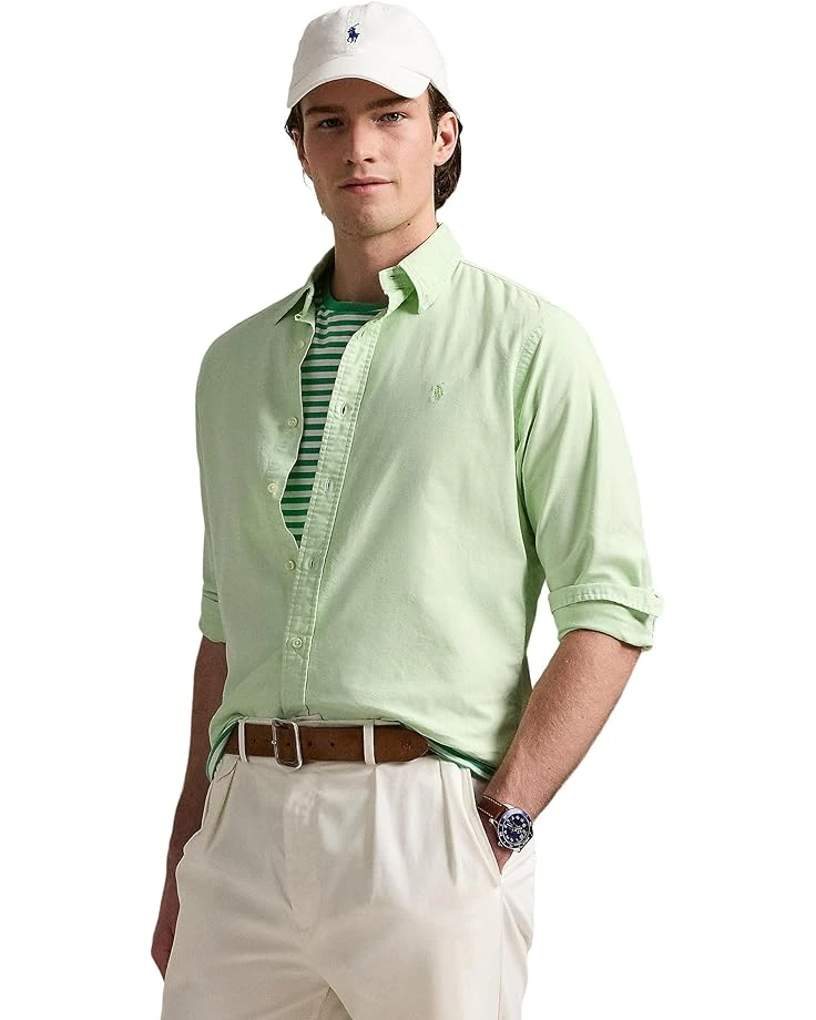 Polo Ralph Lauren Classic Fit Garment-Dyed Oxford Shirt | Shirts & Tops 7 Polo Ralph Lauren Classic Fit Garment-Dyed Oxford Shirt | Shirts & Tops - Image 5